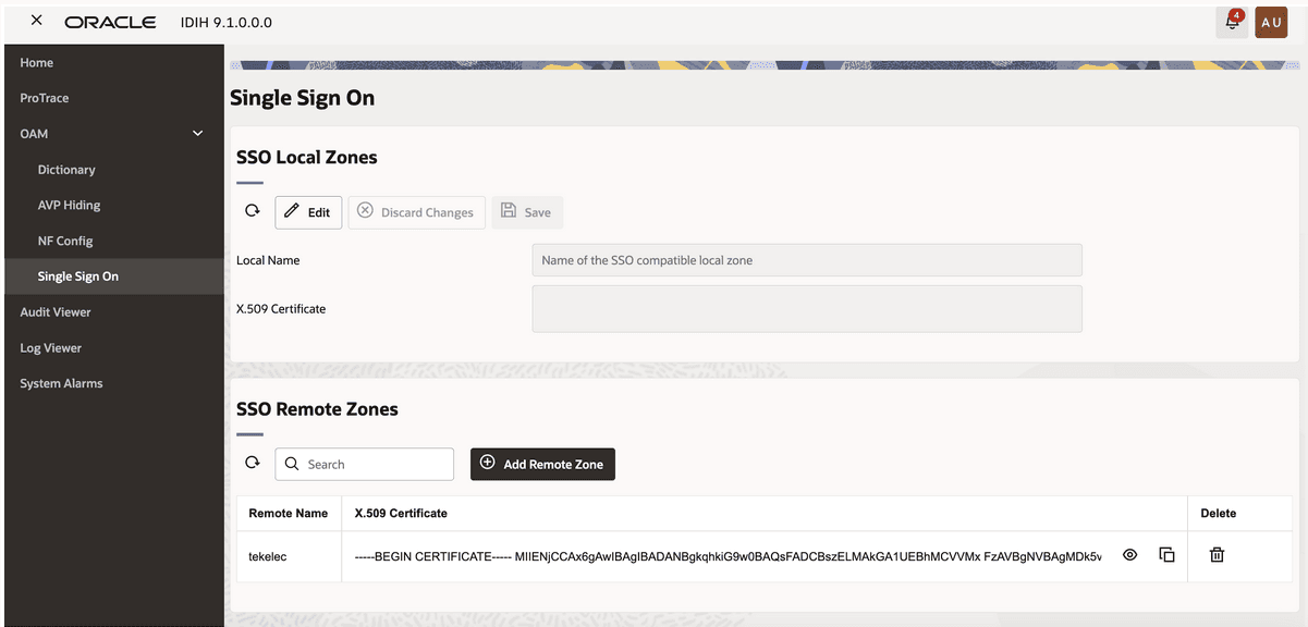Certificate Certificate
